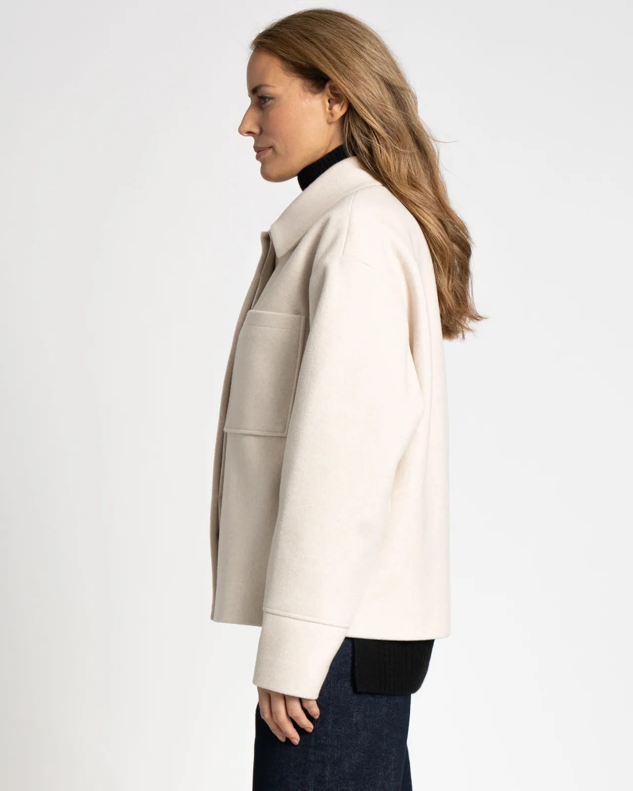 WEGA Green Goose Fake-Wool Hemd MELEONA