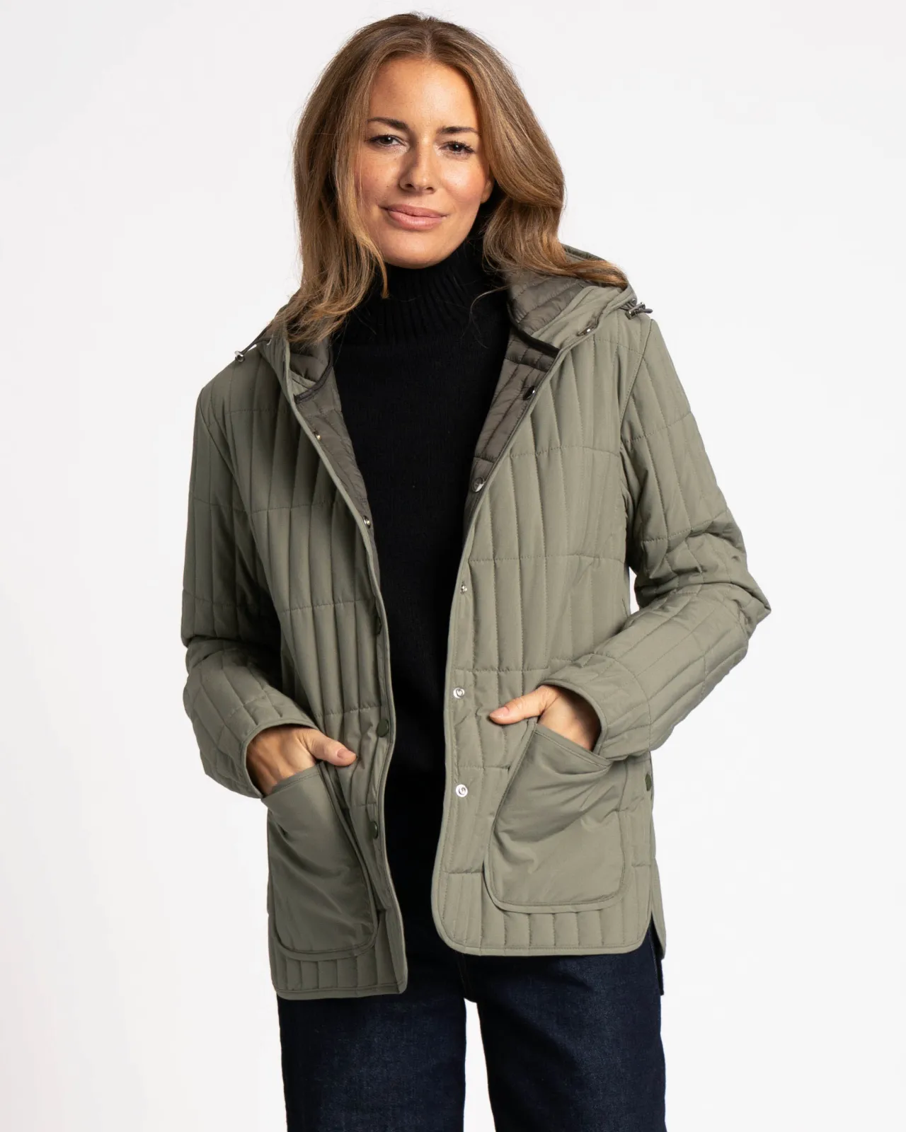 WEGA Green Goose Steppjacke Längsstepp SYMARA