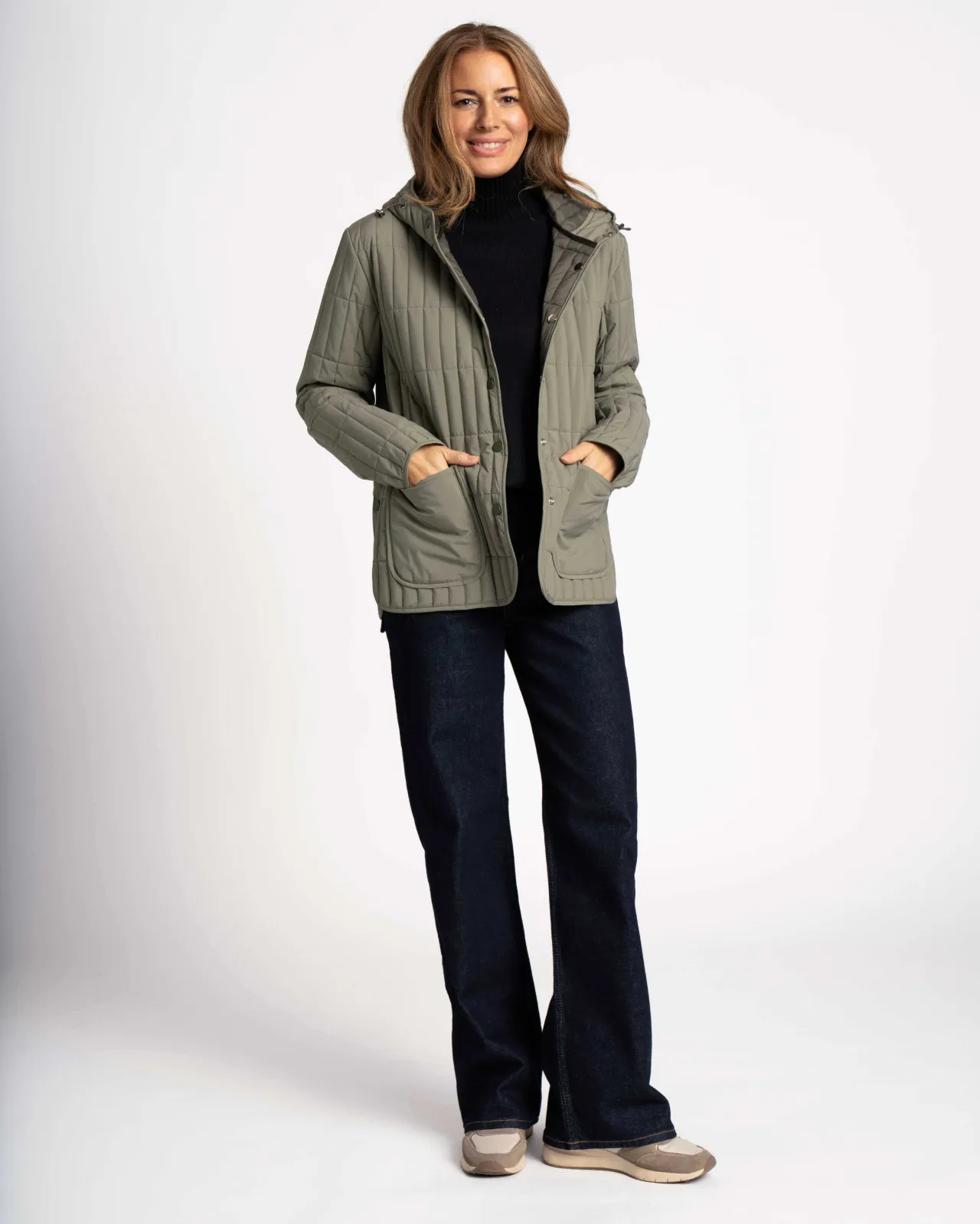 WEGA Green Goose Steppjacke Längsstepp SYMARA