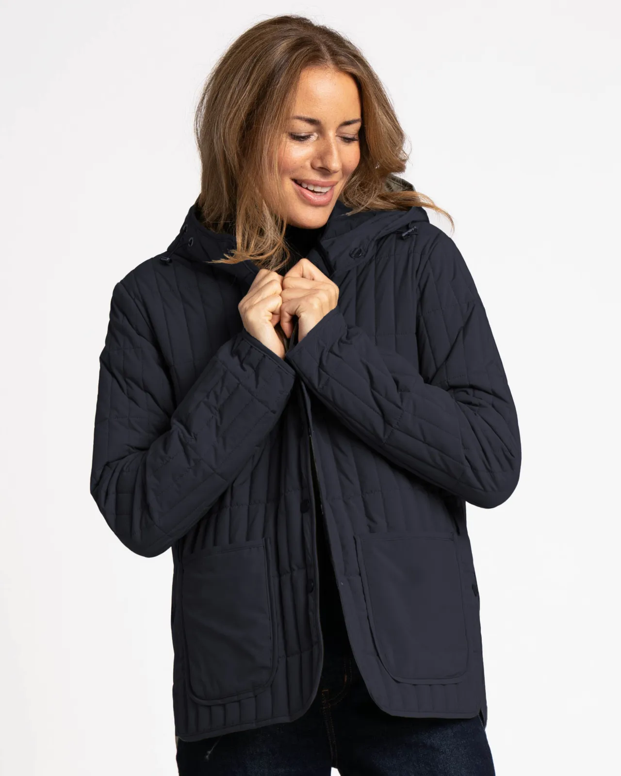 WEGA Green Goose Steppjacke Längsstepp SYMARA