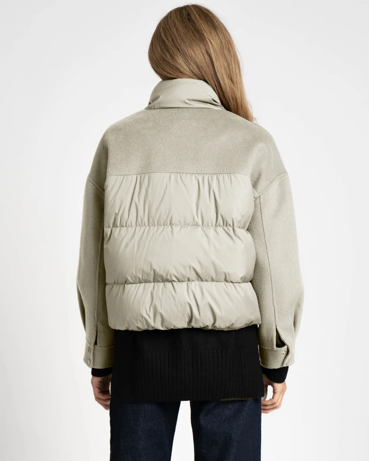 WEGA Green Goose Fake Wool Jacke SERENOVA
