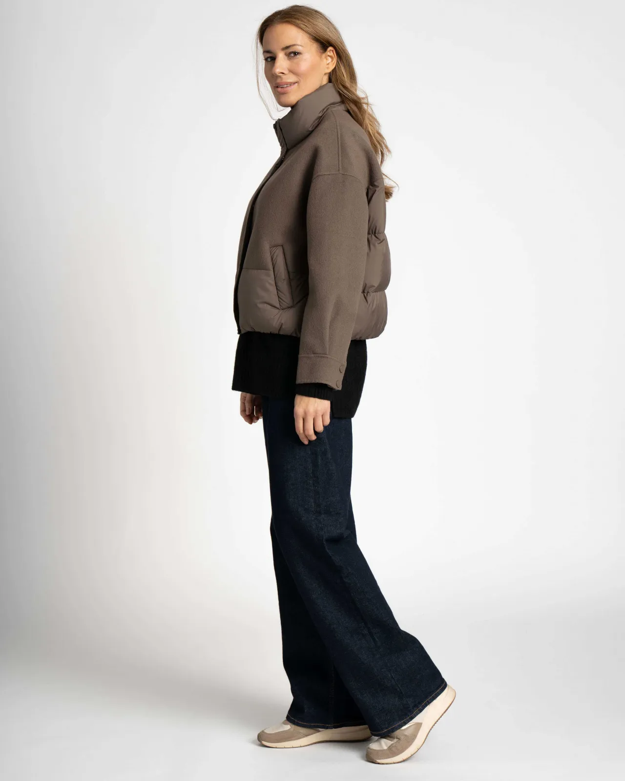 WEGA Green Goose Fake Wool Jacke SERENOVA