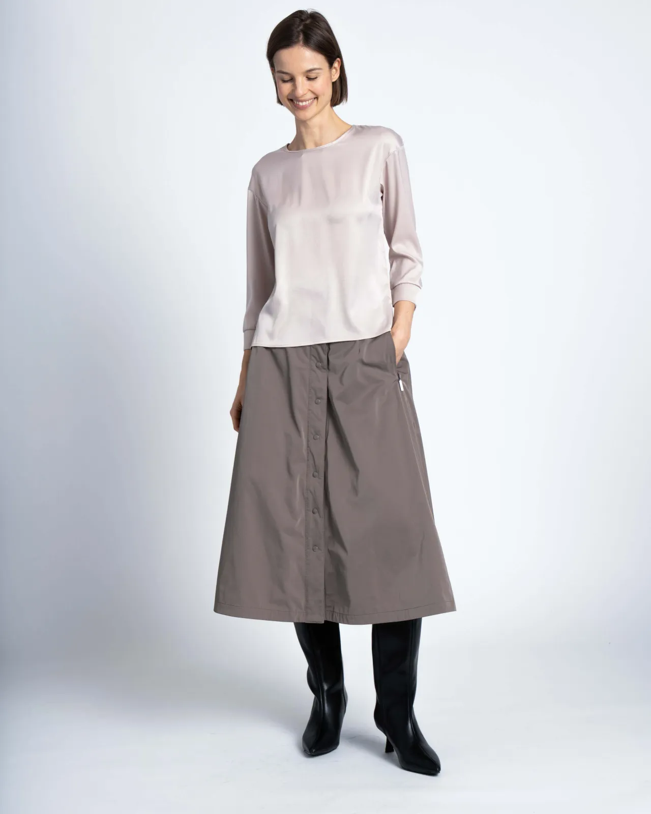 WEGA Green Goose Bluse MISABU