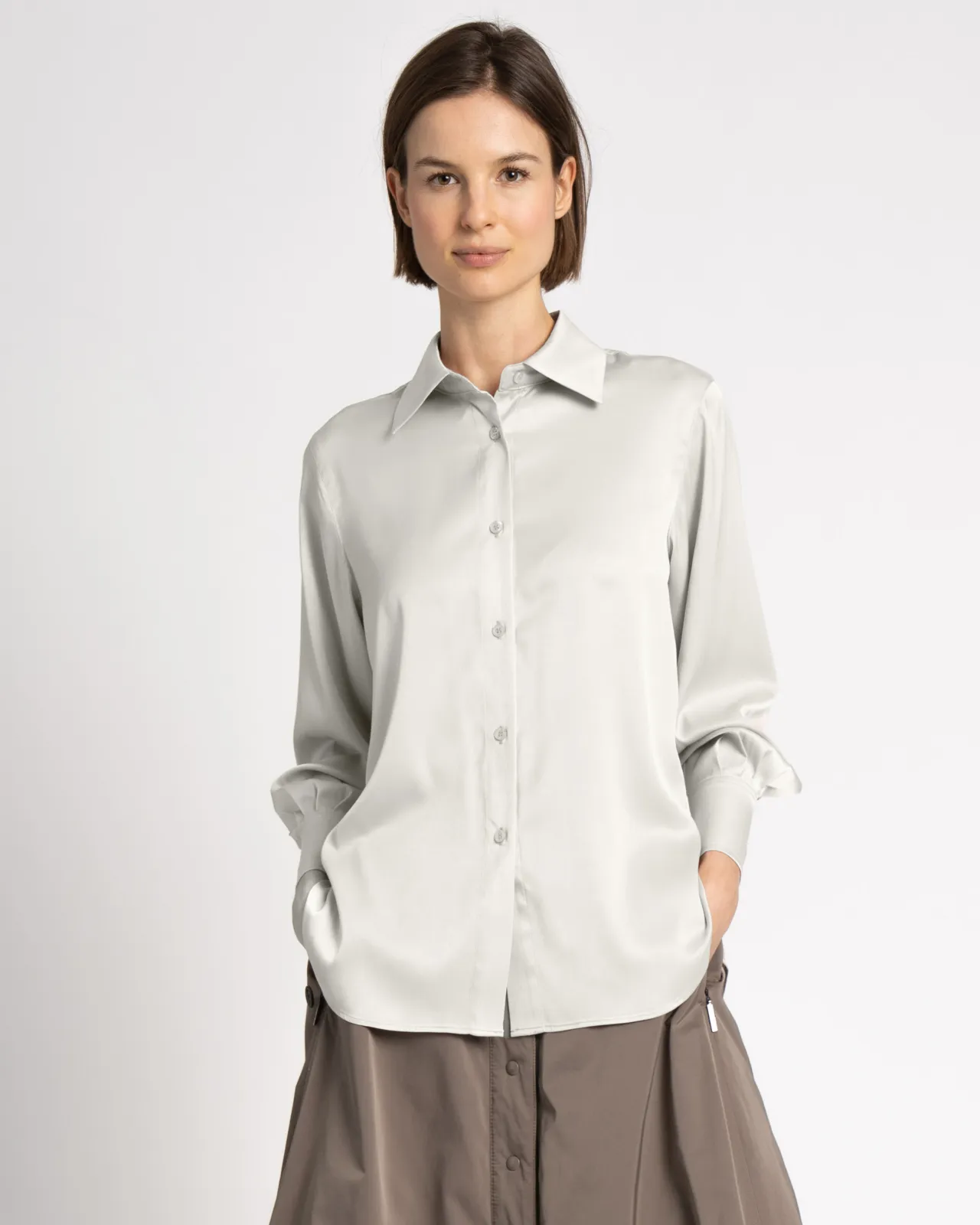 WEGA Green Goose Bluse mit Knopfleiste MIKABU