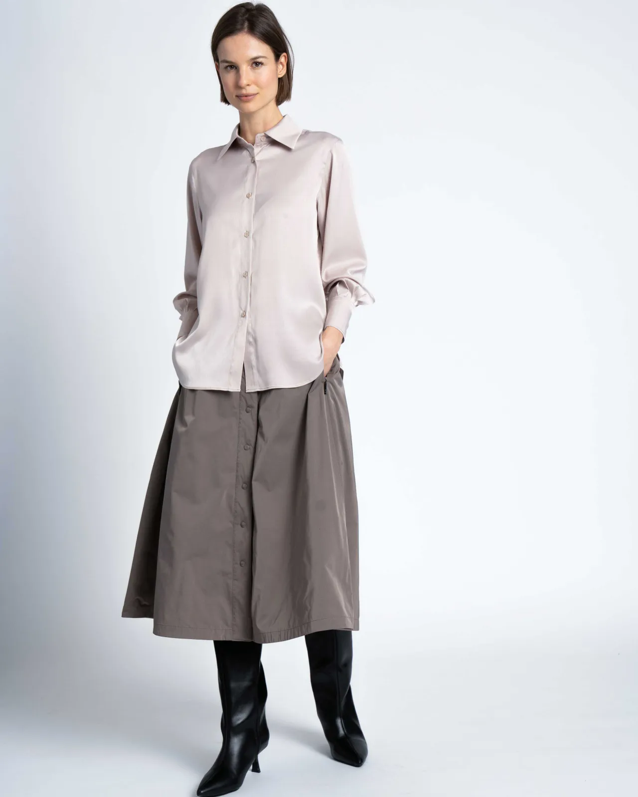 WEGA Green Goose Bluse mit Knopfleiste MIKABU