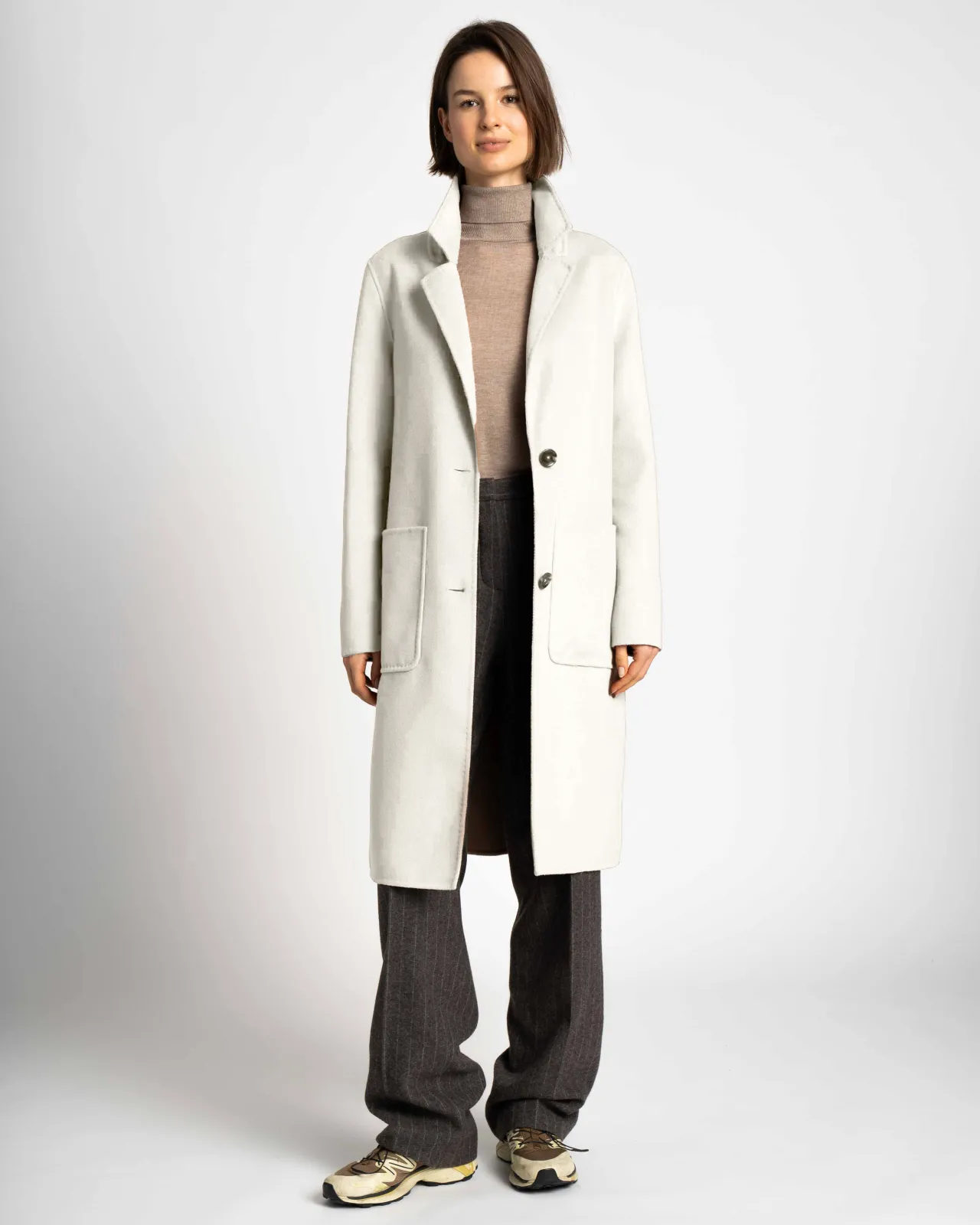 WEGA Green Goose Fake Wool Blazermantel