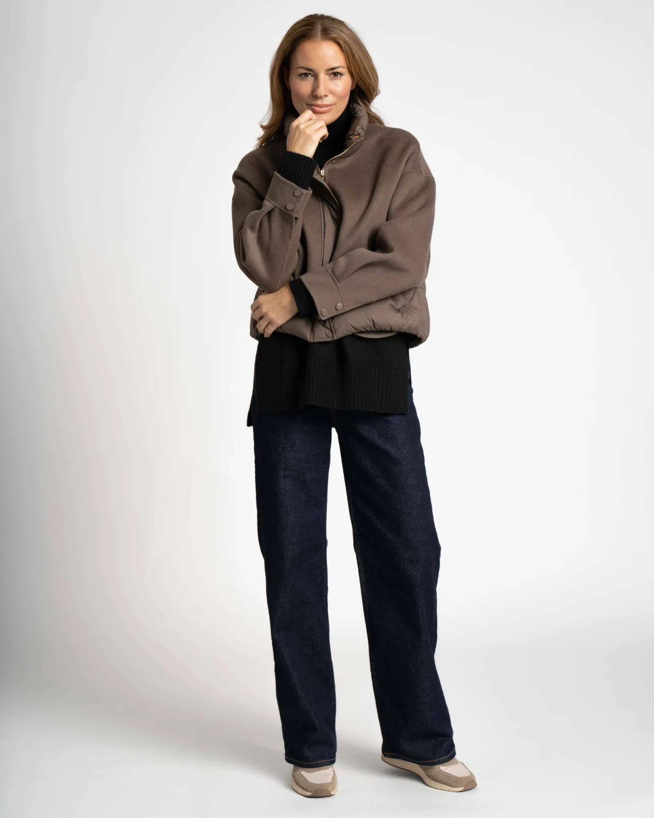 WEGA Green Goose Fake Wool Jacke SERENOVA