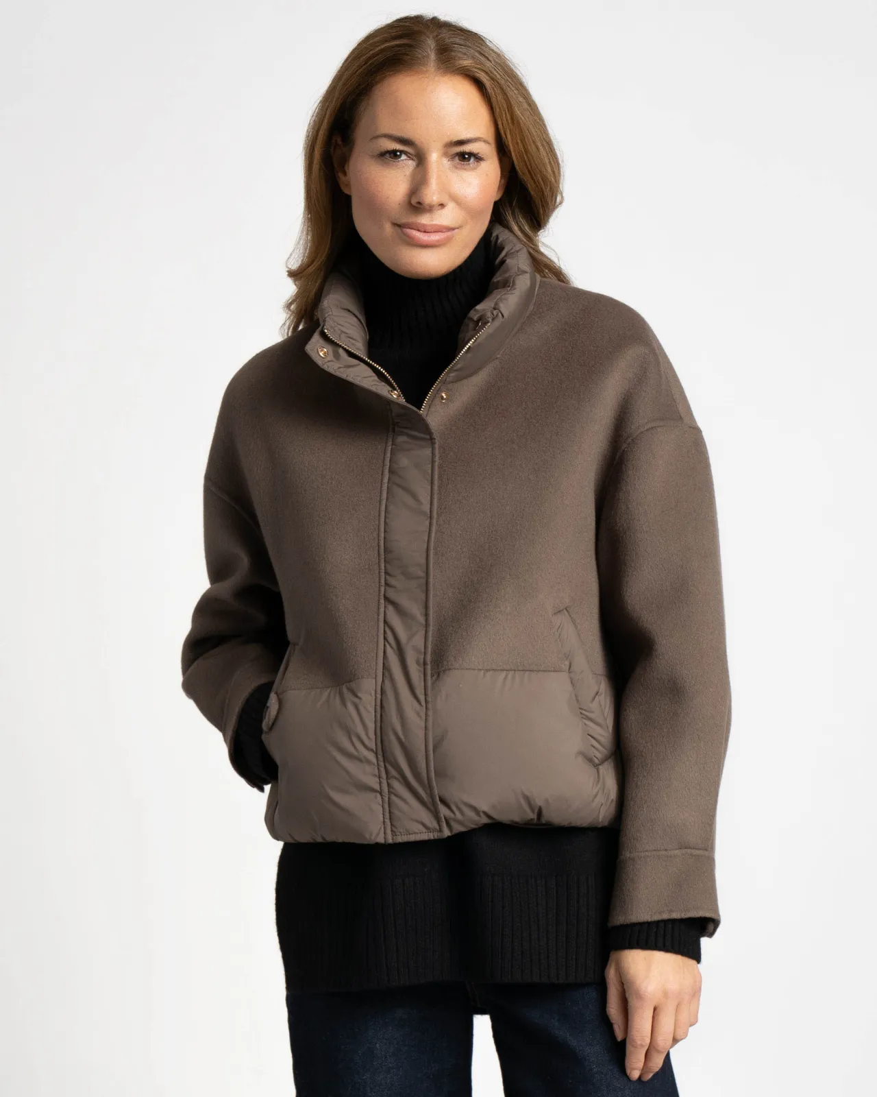 WEGA Green Goose Fake Wool Jacke SERENOVA