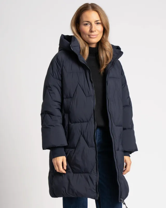 WEGA Green Goose Wintermantel Zackenstepp CALIRA